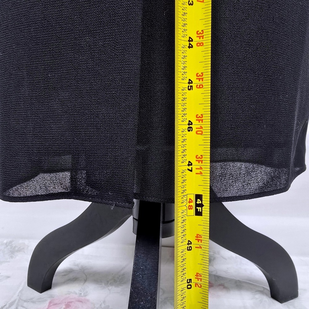 R&M Richards Petite Black Silver Glitter Jacket Dress 2 Piece Formal Size 12P - Picture 6 of 16